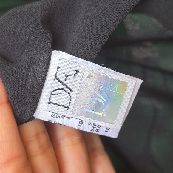 DIANE VON FURSTENBERG Gabrielle Jacket In Green Size 2 - Picture 5 of 8